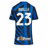 Camisa de time de futebol Inter Milan Nicolo Barella #23 Replicas 1º Equipamento Feminina 2024-25 Manga Curta